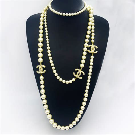 chanel necklace price in india|authentic Chanel necklace for sale.